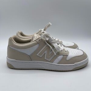 New men's 7.5 New Balance x J Crew 480 sneakers in Timberwolf BB480LBB